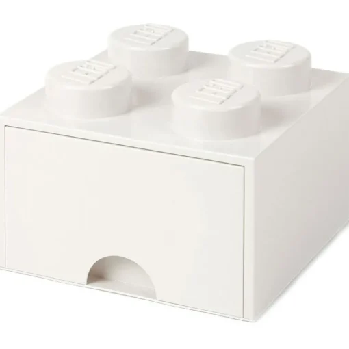 LEGO® Drawer 4 Knobs, White