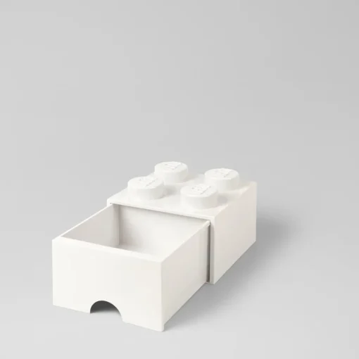 LEGO® Drawer 4 Knobs, White