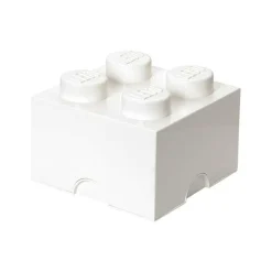 LEGO® Storage Box 4 Knobs, White