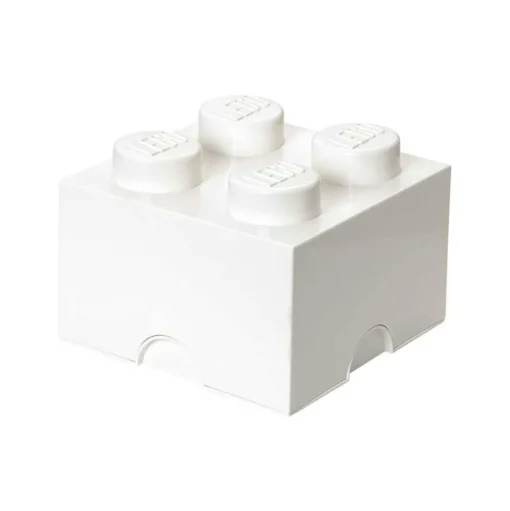 LEGO® Storage Box 4 Knobs, White