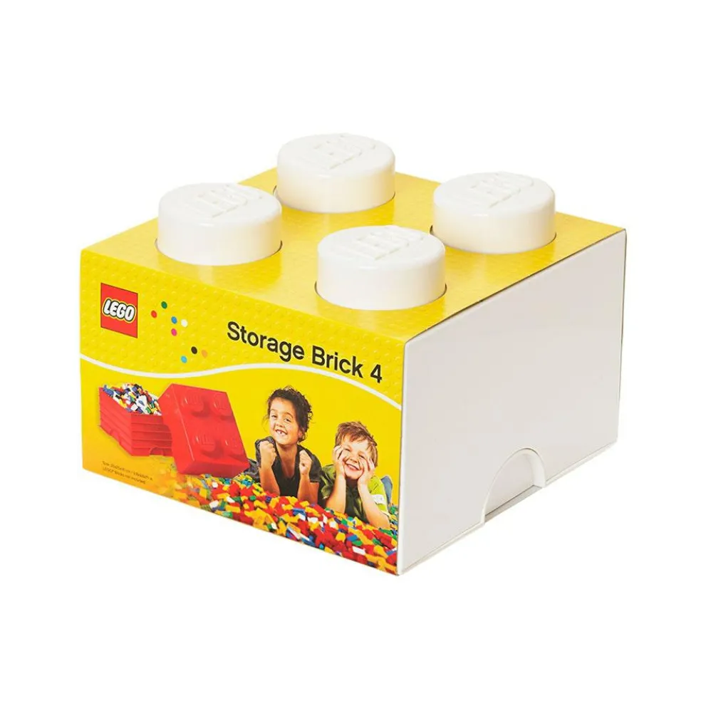 LEGO® Storage Box 4 Knobs, White
