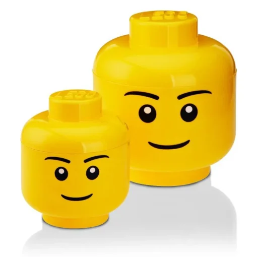 LEGO® Storage Box Head Large, Happy Boy