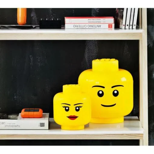 LEGO® Storage Box Head Large, Happy Boy