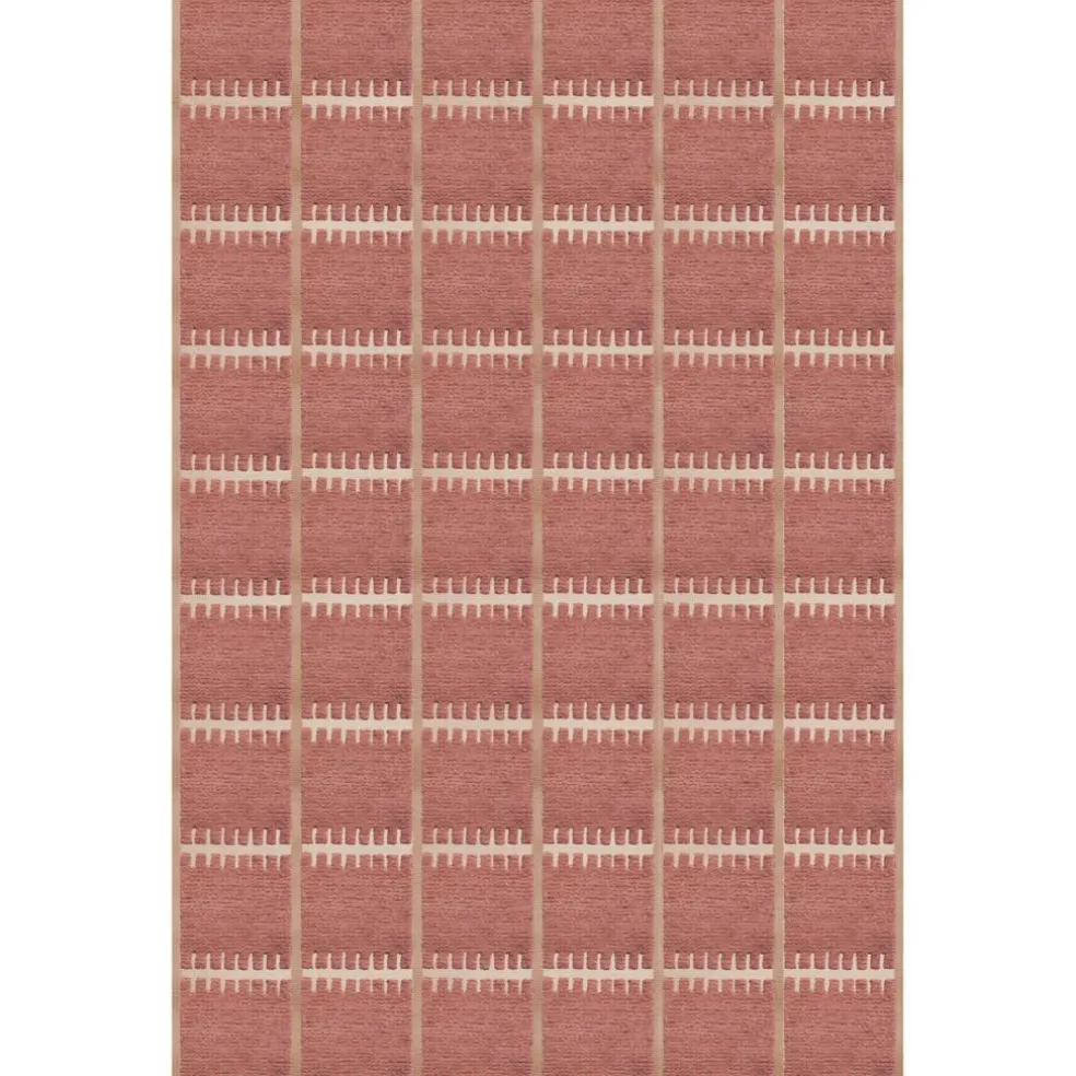 Lilly Wool Rug 180x270 cm, Claret Red