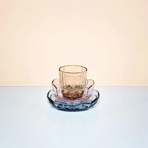 Lily Dessert Plate Ø16 cm 2-pack, Blue Iris