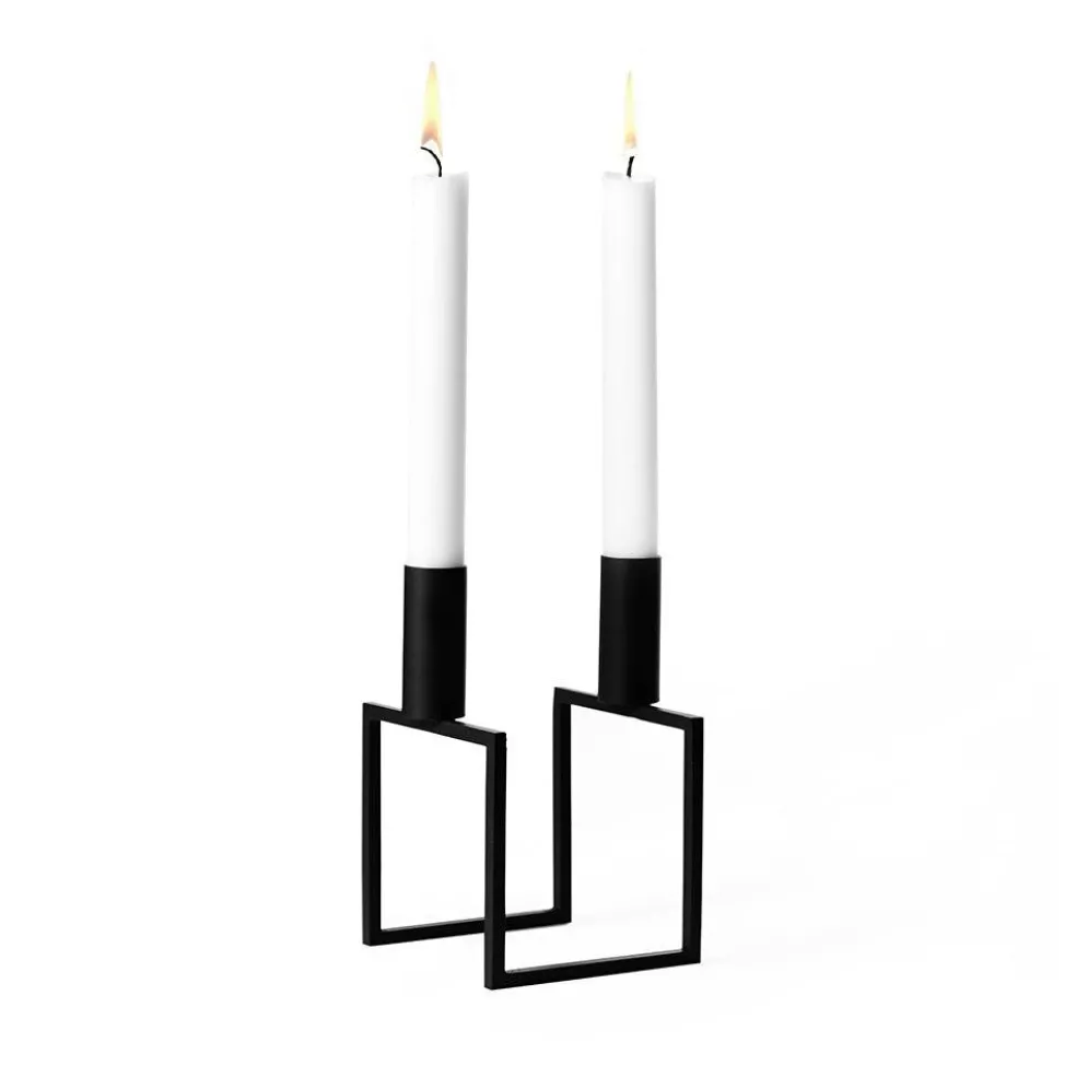 Line Candle Holder, Black