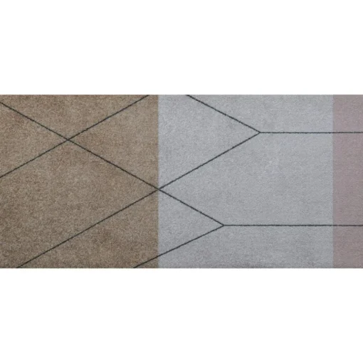 Linea Rug 55x80 cm, Sand
