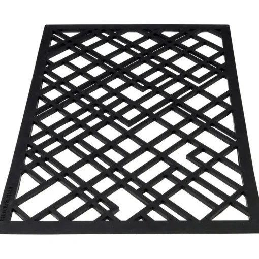 Lines Doormat 45x75 cm, Black