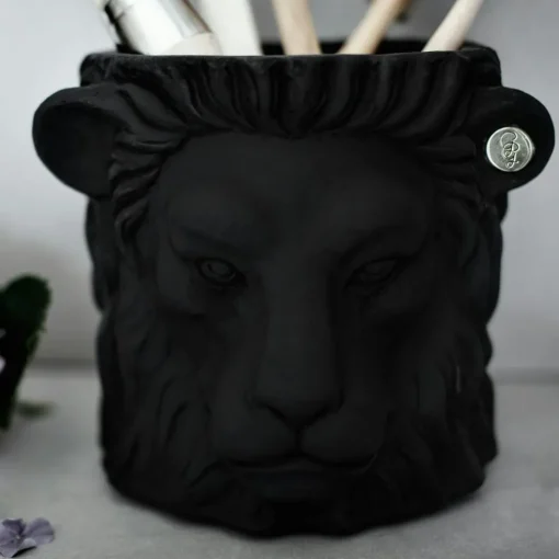 Lion Pot S, White