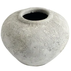 Luna Decorative Pot Light Grey, 38 cm