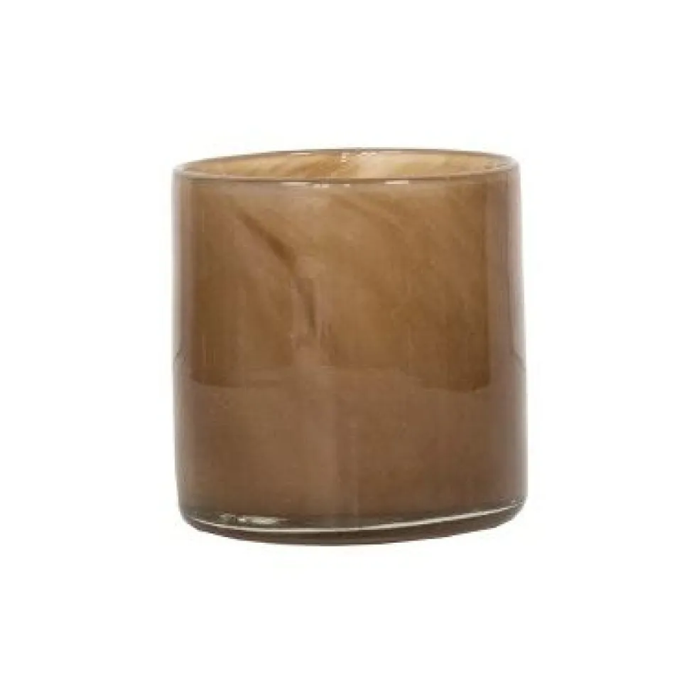 Lyric Candle Holder L, Dark Grey