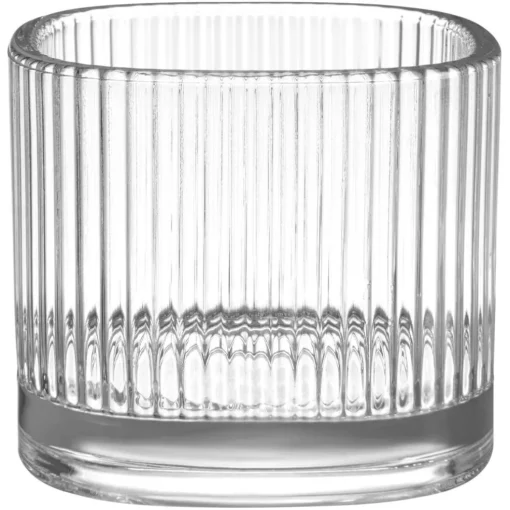 Magica Candle Holder Super Circle 70 mm, Clear