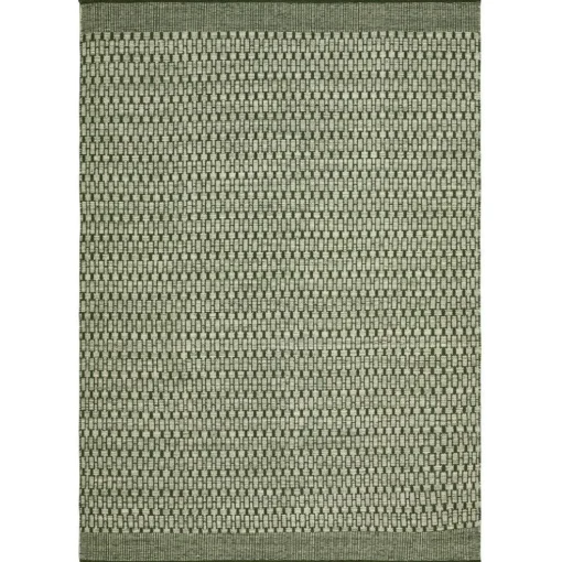 Mahi Dhurry Carpet 80x250cm, Off White/Green