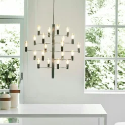 Manola 20 Chandelier Dimmable LED, Chrome
