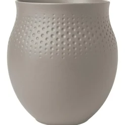Manufacture Collier Vase Grey, 16,5x18 cm