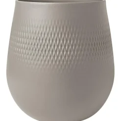 Manufacture Collier Vase Grey, 16,5x18 cm