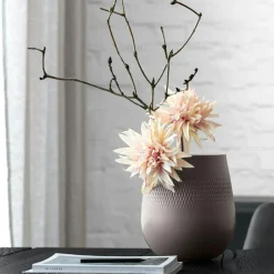 Manufacture Collier Vase Grey, 16,5x18 cm