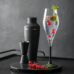 Manufacture Rock Champagne Glass 26 cl 4-pack, White