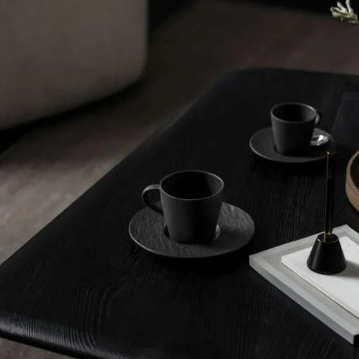 Manufacture Rock Coffee Saucer, Black 15,5 cm