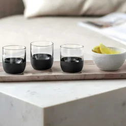 Manufacture Rock Shot Glasses 4 cl 4-pack, Black