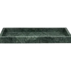 MARBLE Tray 16x31 cm, Dark Forest