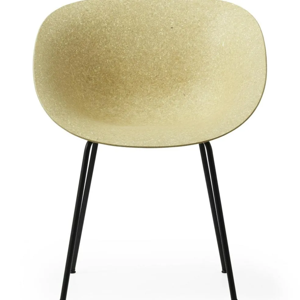 Mat Armchair, Seaweed / Black