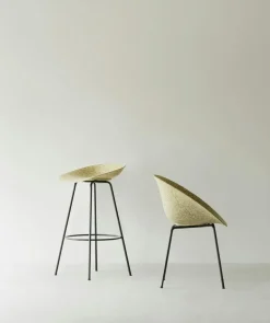 Mat Armchair, Seaweed / Black