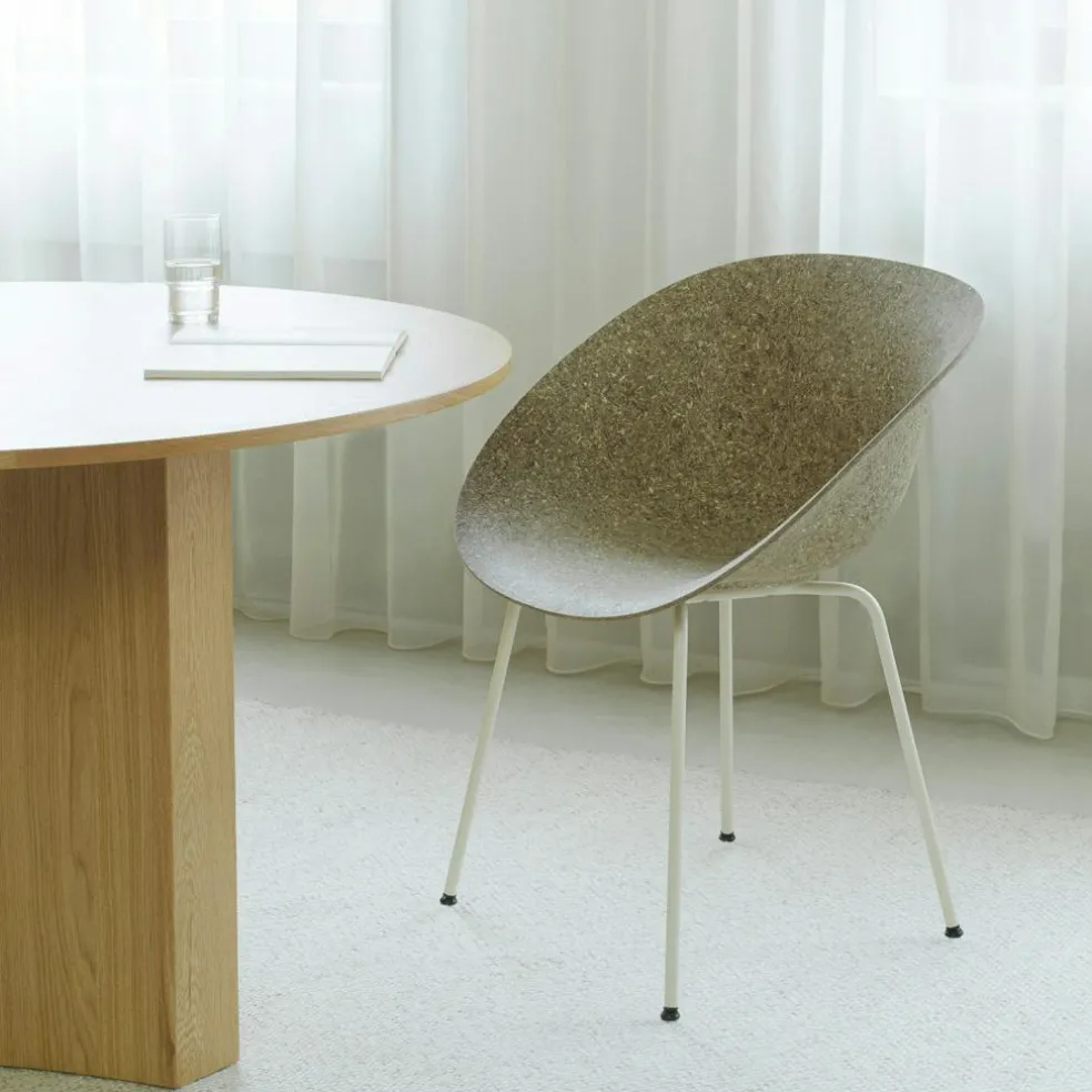 Mat Armchair, Seaweed / Black