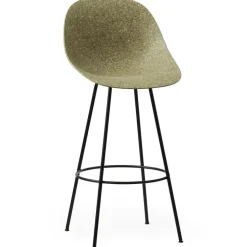 Mat Bar Chair 75 cm, Seaweed / Black