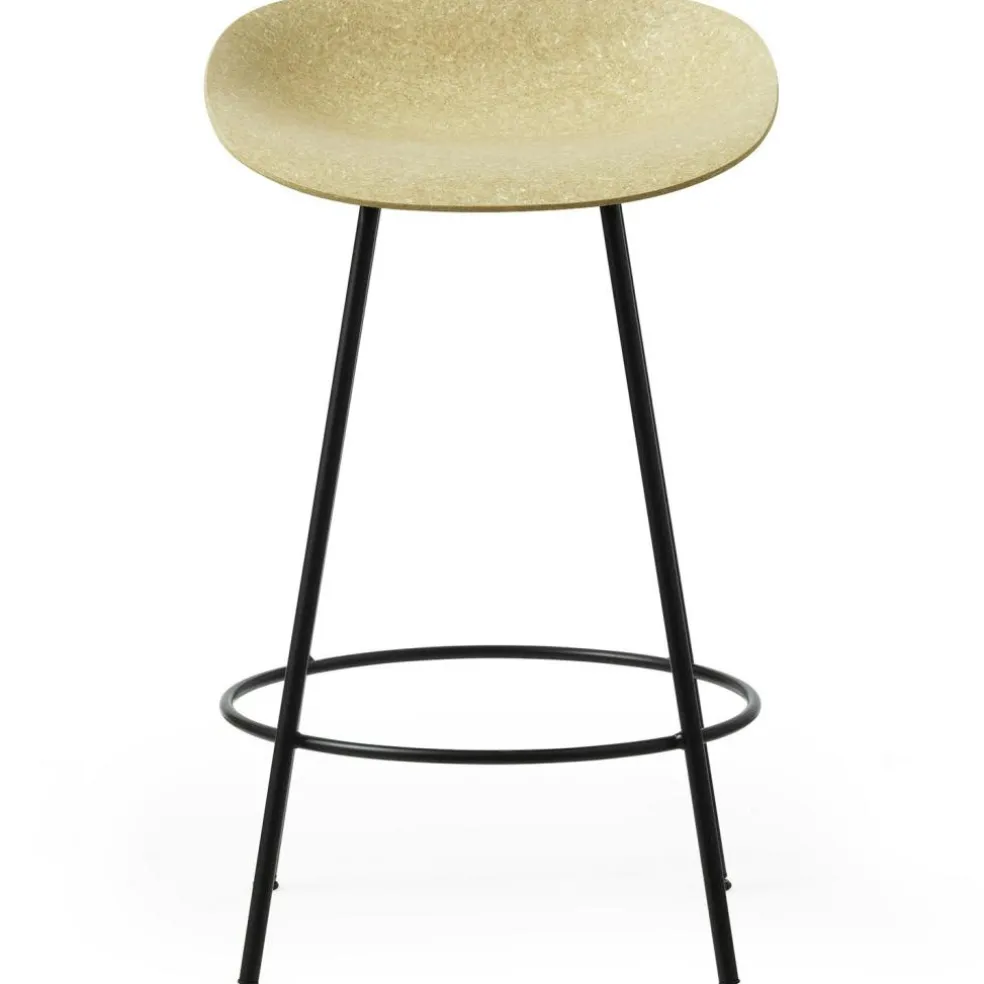 Mat Barstool 65 cm, Seaweed / Cream