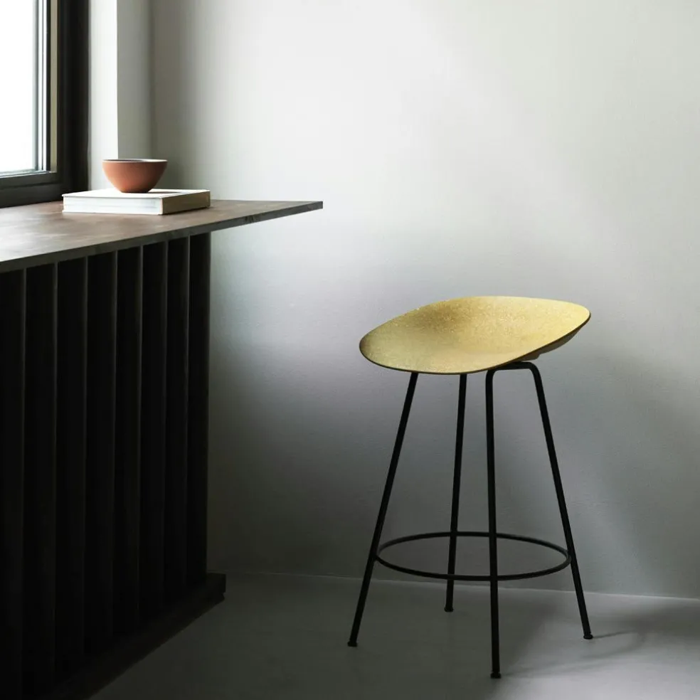 Mat Barstool 65 cm, Seaweed / Cream