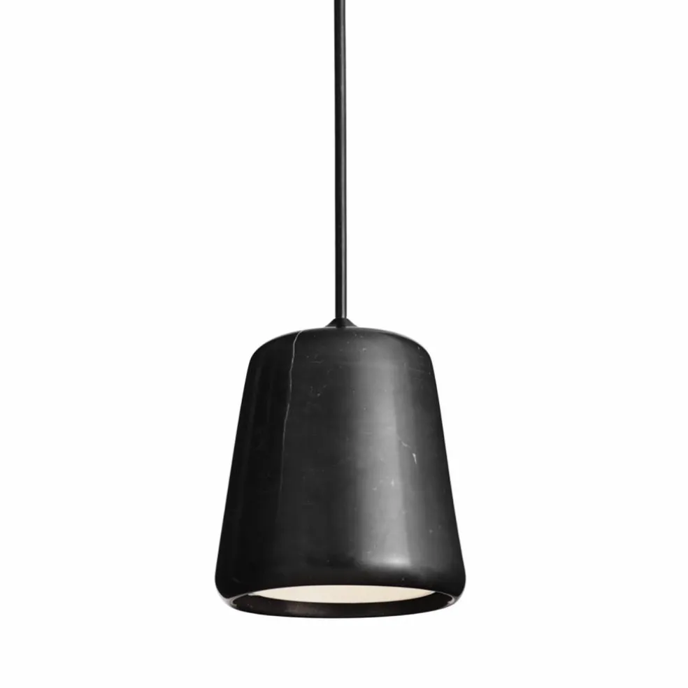 Material Pendant Lamp, Black/Smoked Oak
