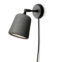 Material Wall Lamp, Oak