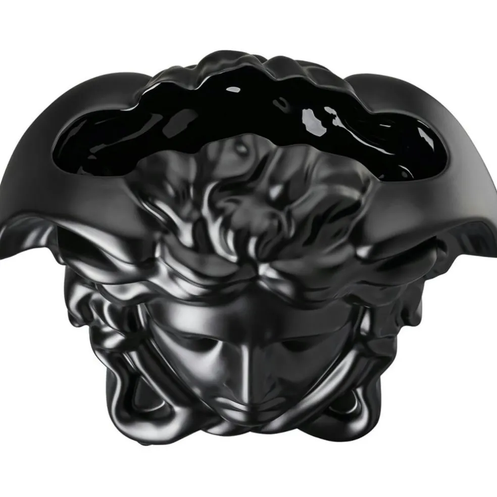 Medusa Grande Vase 21 cm, Black