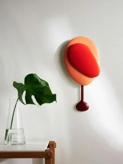 Mellow Wall Clock, Red