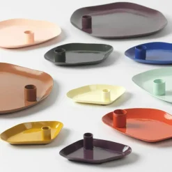 Mie Candlestick 11 cm, Desert Sage