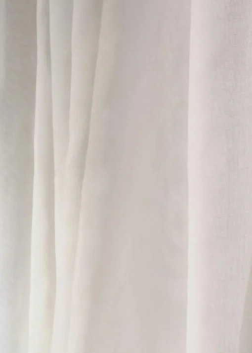 Mimmi Curtain Recycled Fabric Double Width, Natural White, 290x250 cm