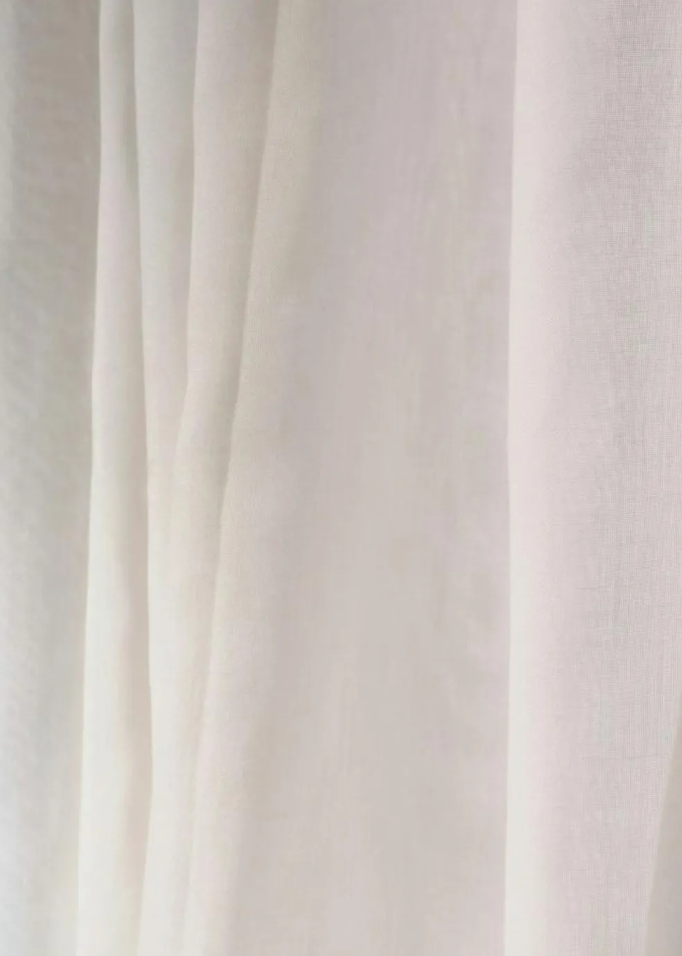Mimmi Curtain Recycled Fabric Double Width, Natural White, 290x250 cm