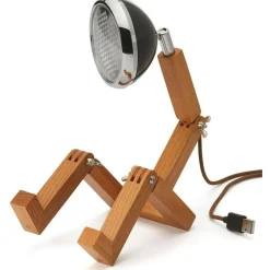 Mini Wattson Table Lamp, Ash / Fashion Black
