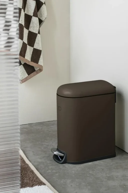 Mini-Walther Pedal Bin 5 L, Black