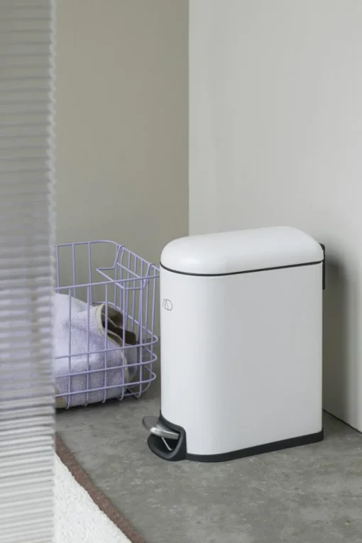 Mini-Walther Pedal Bin 5 L, Black