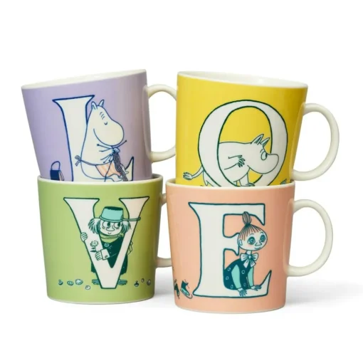 Moomin ABC Mug 40 cl, D
