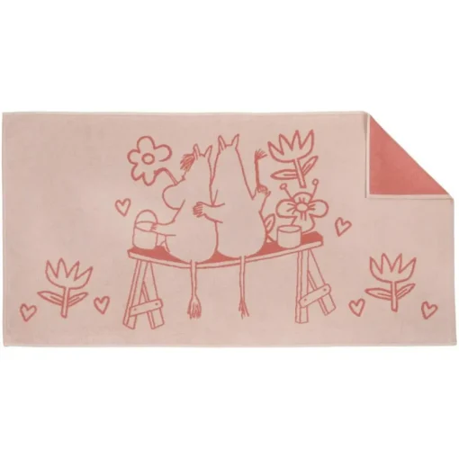 Moomin Bath Towel 70x140 cm, Snufkin Mint