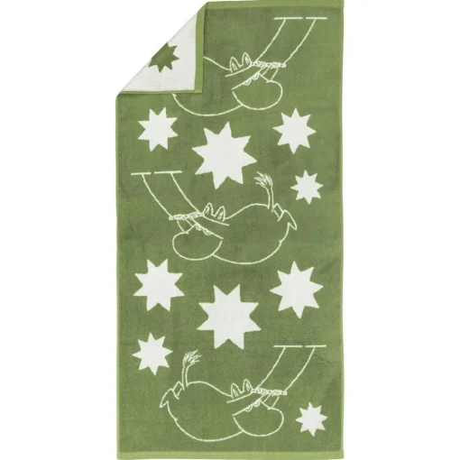 Moomin Bath Towel 70x140 cm, Snufkin Mint