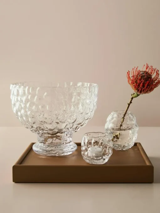 Moss Bowl 19 cm, Clear