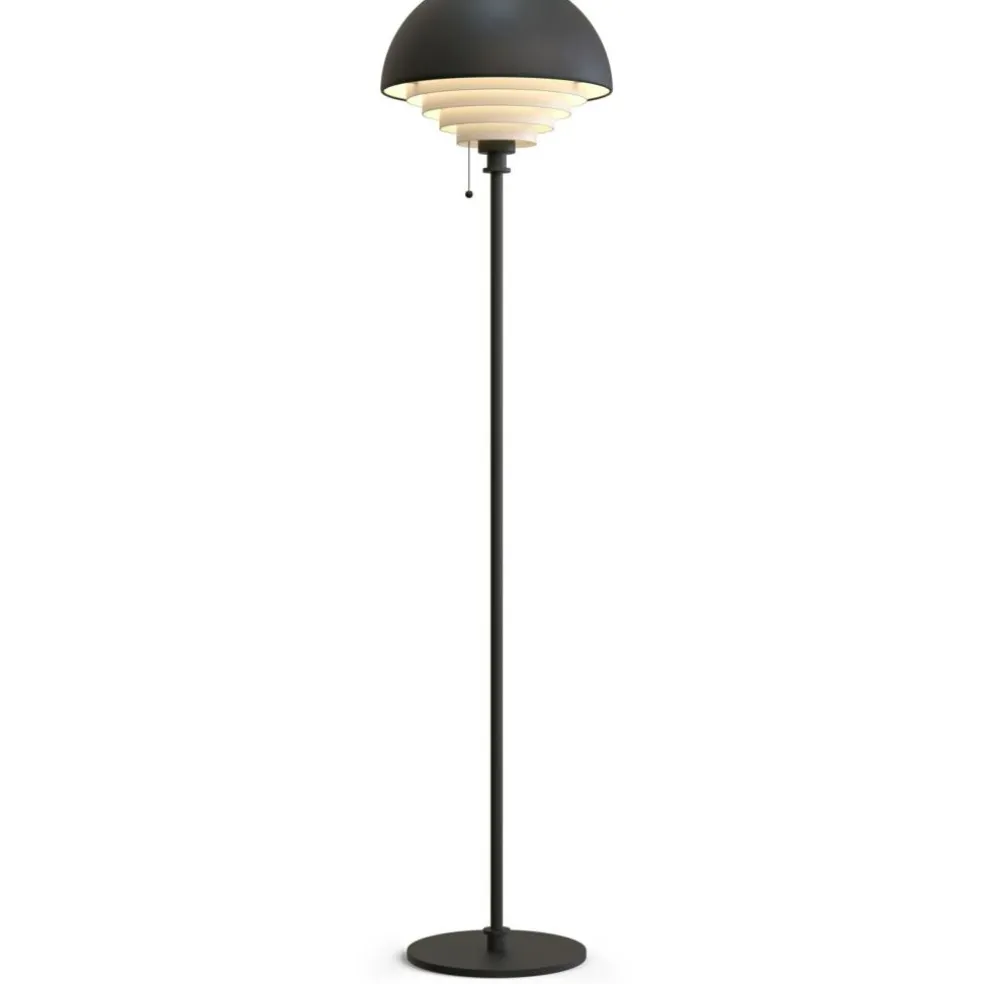Motown Floor Lamp, Black