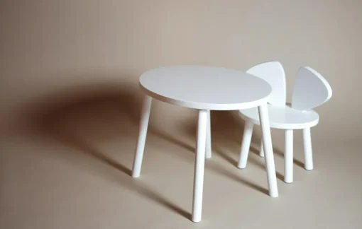 Mouse Children's chair (2-5 years), Matt lacquered Oak