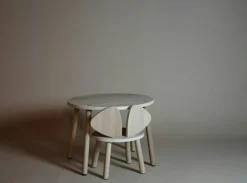 Mouse Children's chair (2-5 years), Matt lacquered Oak