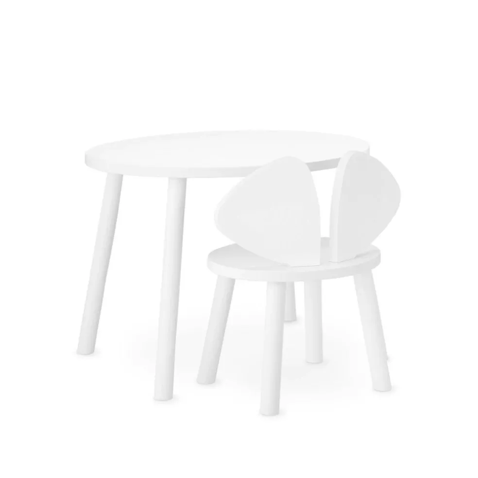 Mouse Children's chair (2-5 years), Matt lacquered Oak