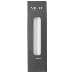 Nagel Taper Candles 12-Pack, Beige